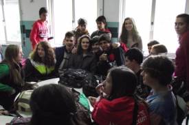 Poniedziałek minął pod hasłem oficjalnego powitania i zwiedzania szkoły w Guimaraes