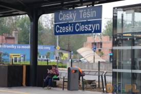 Dworzec w Czeskim Cieszynie jest ważnym węzłem komunikacyjnym w regionie, fot. indi/ox.pl