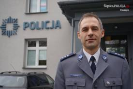 Nowy Komendant Komisariatu Policji w Ustroniu komisarz Łukasz Żyła