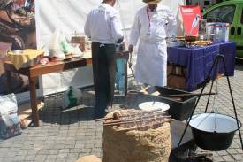 Kuchnia sprzed 1200 lat w tradycyjnym piecu