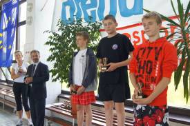 Marcin Chrapek - zwycięzca kategorii wiekowej 12-13 lat 