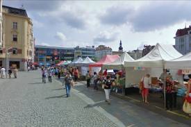 Centrum Ostrawy można zwiedzać praktycznie w całości, fot. Street View