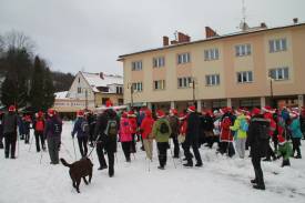 Mikołajkowy Marsz Nordic Walking /fot. www.wisla.pl