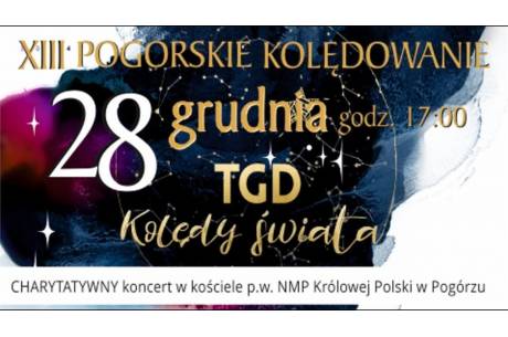 Zobacz 13. Pogorskie Kolędowanie.  mat.pras.OX.PL