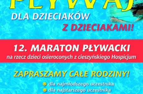2. Maraton pływacki na rzecz dzieci osieroconych z cieszyńskiego Hospicjum