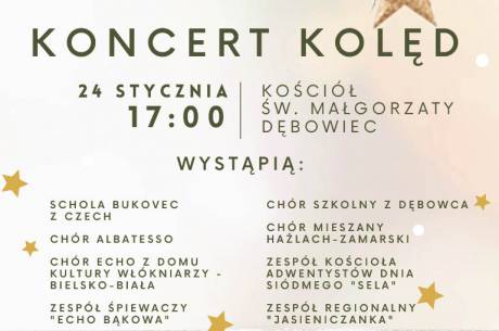 Ekumeniczny Koncert Kolęd w Dębowcu