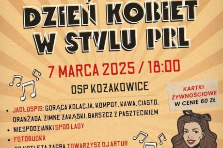 Dzień Kobiet w stylu PRL w Kozakowicach