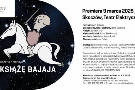 Książę Bajaja w Teatrze Elektrycznym w Skoczowie (polska premiera) 