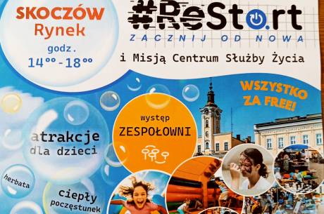 Dzień dziecka z Restart Zacznij od Nowa i Misją Centrum Służby Życia
