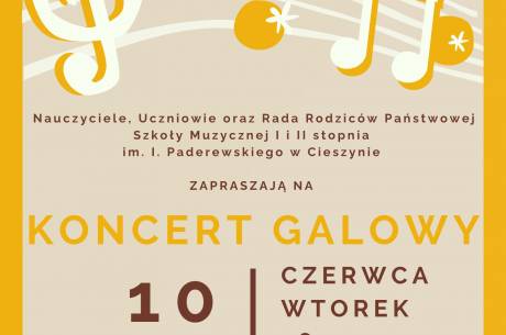  Galowy Koncert uczniów Państwowej Szkoły Muzycznej w Cieszynie
