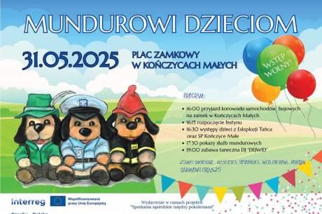 Festyn  na Dzień Dziecka "Mundurowi dzieciom"